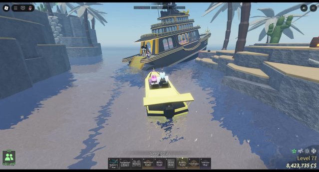 That boat is a little special.