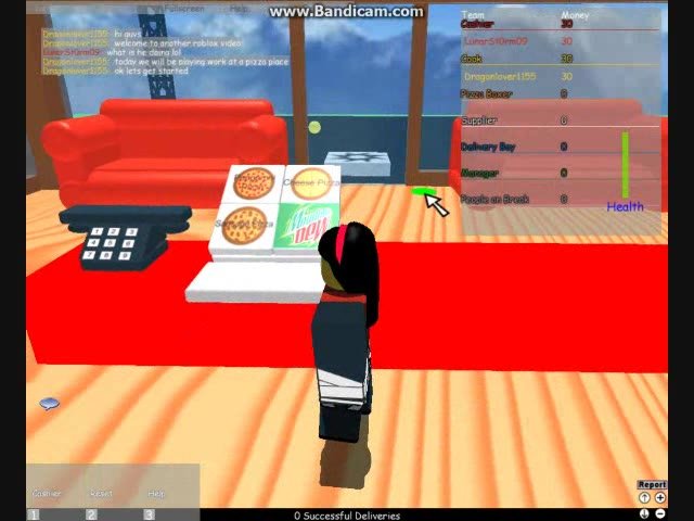 Roblox: Working at A Pizza Place!!