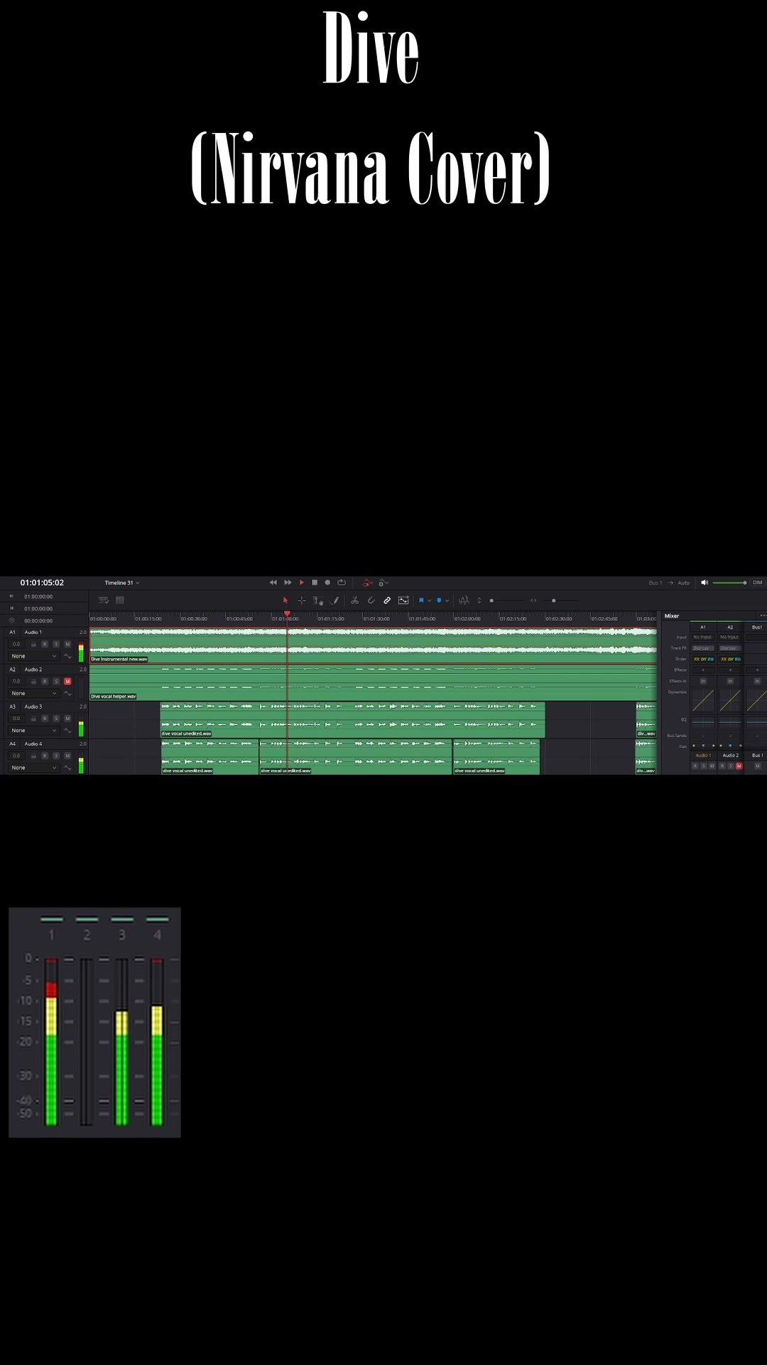 My Cover of Dive by Nirvana!!