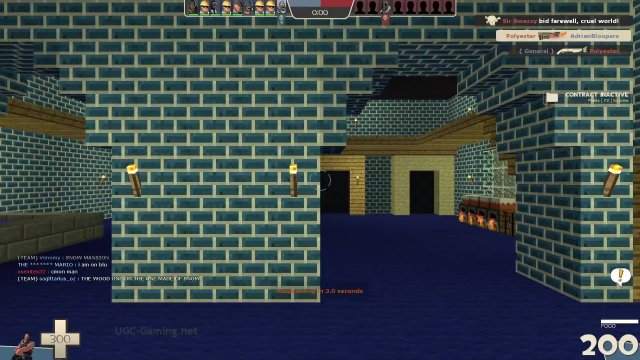 Messing around in a tf2 minecraft trade server