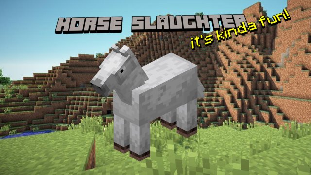 Horse Slaughter - A Minecraft Animation
