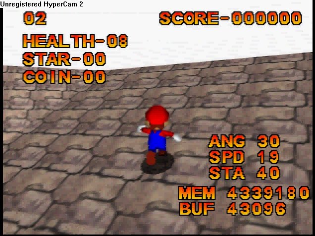 Super Mario 64 Prototype Version