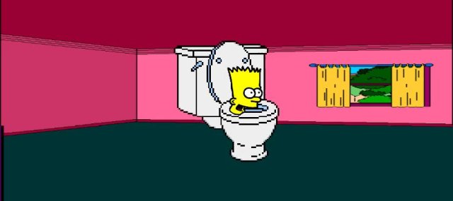 Skibidi bart goes boom