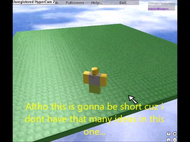 Adrian Roblox Bloopers: the first one